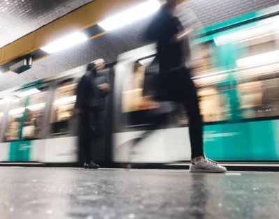 Au pied du Trocadéro